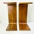 1980s Vintage Italian Style Postmodern Contemporary Teak Bentwood Drinks Table - A Pair For Sale - Image 13 of 13
