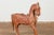 Mid 20th Century Indian Carved and Painted Wooden Mogul Horse on Rectangular Base For Sale - Image 11 of 13