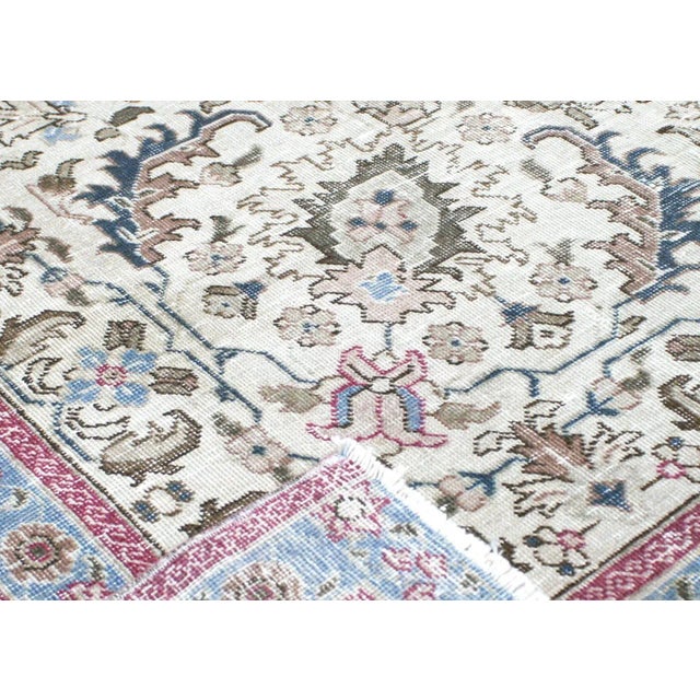 1940s Persian Tabriz Rug For Sale - Image 4 of 7