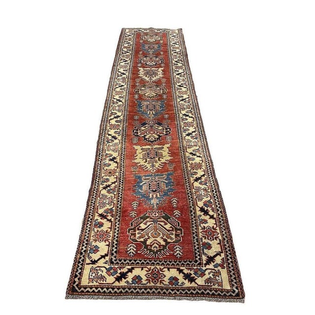 Middle Eastern Rug in Wool For Sale - Image 9 of 9
