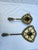 Venetian Brass Filigree Jeweled Mirror and Brush Set For Sale - Image 6 of 17
