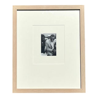 Vintage MCM Original Tour Photograph of Ray Charles For Sale