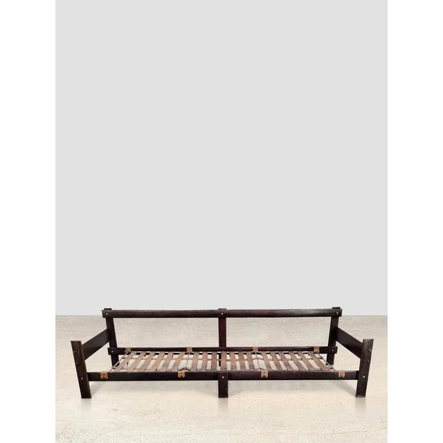 By Percival Lafer, 1960’s A rare model of armchair by Percival Lafer, MP-51 with solid Jatobá wood structure. The seat...