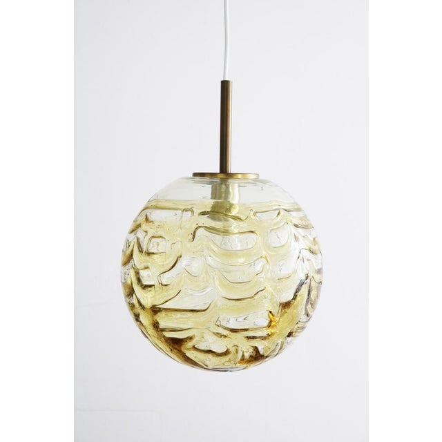 Murano Glass Pendant Light from Doria Leuchten, 1970s For Sale - Image 9 of 9