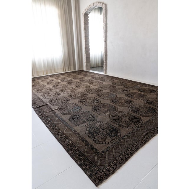 Antique Ensari Area Rug For Sale - Image 4 of 12