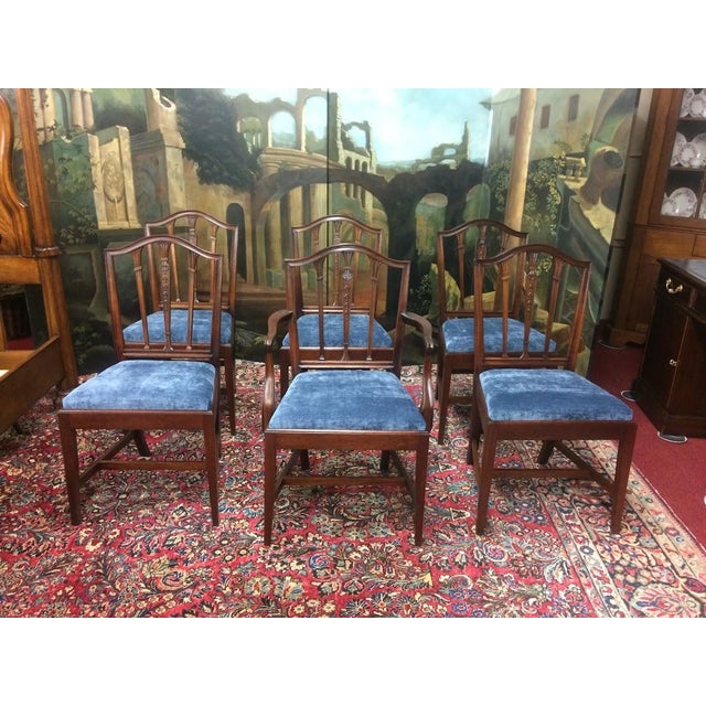 Antique Potthast Dining Chairs, Set of Six For Sale - Image 4 of 13