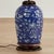 Antique Chinese White and Blue Table Lamps For Sale - Image 9 of 9