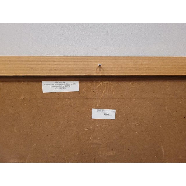 French Artist, Naval Battle, 1800s, Oil on Board, Framed For Sale - Image 12 of 14