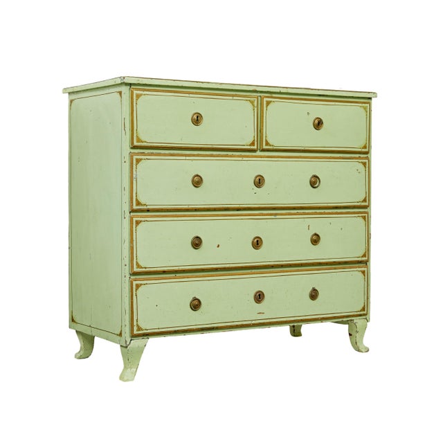 19th Century Swedish Pine Chest of Drawers, 1860 For Sale - Image 13 of 13