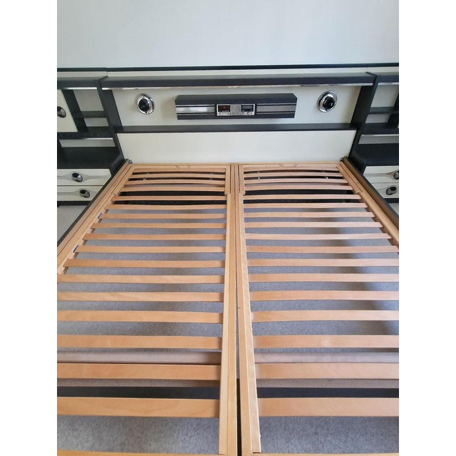 Italian Bed with Lighting and Radio For Sale - Image 11 of 18
