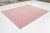 Contemporary Room-Size Modern Minimalist Hand-Loomed Gabbeh Wool Rug in Pink For Sale - Image 3 of 10