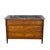 French Directoire Style 19th Century Walnut Commode with Grey Marble Top For Sale In Atlanta - Image 6 of 12