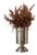 Amphora Mini Vase in Polished Aluminum by Caspal For Sale