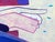 Cecilia Beaven Contemporary Abstract Orange, Purple, and Blue Biomorphic Animal Figure Painting, 21st Century For Sale - Image 11 of 11