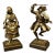 Antique Bronze Sculptures - A Pair For Sale