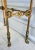 Antique Oscar Bach Attributed Gilt Onyx-Top Telephone Stand Cabinet With Chair For Sale In Dallas - Image 6 of 11