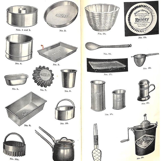 "Light Fare Recipes for Corn Flour and "Raisley" Cookery" 1929 Brown & Polson (Firm) For Sale - Image 9 of 11