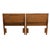 Pair Vintage Twin Rattan Headboards W/ Bamboo Style Wood Trim 40" - Combine for King For Sale - Image 9 of 13