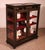 Brown Napoleon III Collectors Display Case For Sale - Image 8 of 18