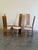 Late 20th Century Set of 6 Italian Tall Back Dining Postmodern Chairs in Style of Pietro Costantini For Sale - Image 4 of 7