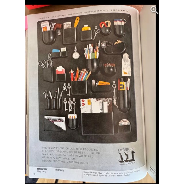 Vintage German Uten-Silo Unit by Dorothee Becker for Design M, 1960s, in Good conditions. Designed 1960 to 1969 I have...