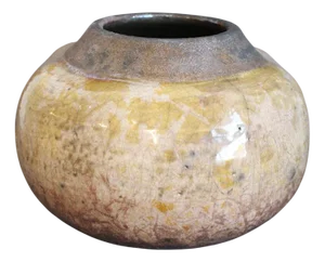 Vintage Ceramic Vase by Gisèle Buthod-Garçon, 1980s