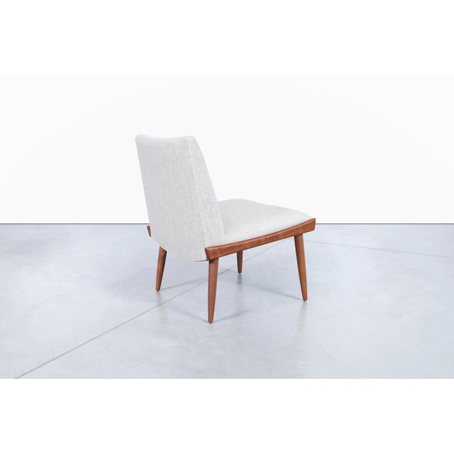 Mid-Century Modern Walnut Slipper Lounge Chairs by Kroehler, 1960s For Sale - Image 11 of 12