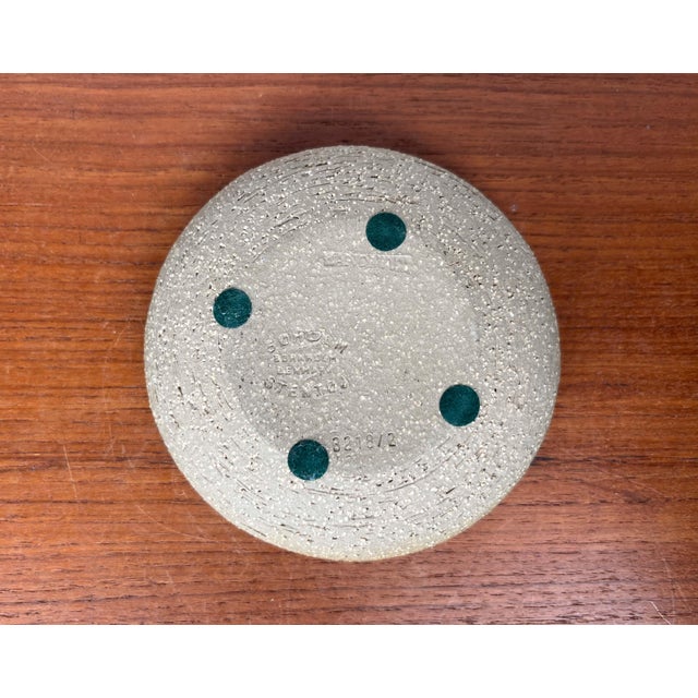 Mid-Century Modern Danish Studio Pottery Bowl from Søholm, 1960s For Sale - Image 9 of 11