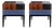 Proportion II Bedside Tables by Malabar, Set of 2 For Sale