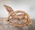 Brown Vintage Boho Rocking Chair in Bamboo by Franco Albini for Veranda or Terrace, Italy, 1950s For Sale - Image 8 of 18