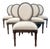 Stanley Furniture European Farmhouse Louis XVI Medallion Dining Chairs-Set of 6 For Sale