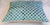 2020s 24" x 18 Turquoise Geometric Dot Velvet Feather/Down Pillow For Sale - Image 5 of 6