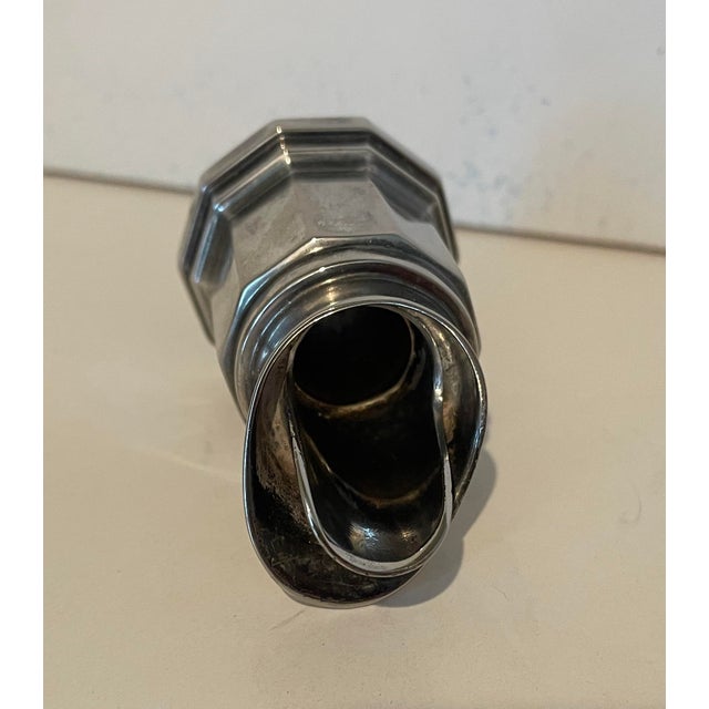 1960s silverplate bar pourer, made in Italy for the Sheffield Silver Company. Marked on the inside. Combined shipping...