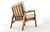 Wood Bernhout Armchair in Wood & Upholstery For Sale - Image 7 of 9