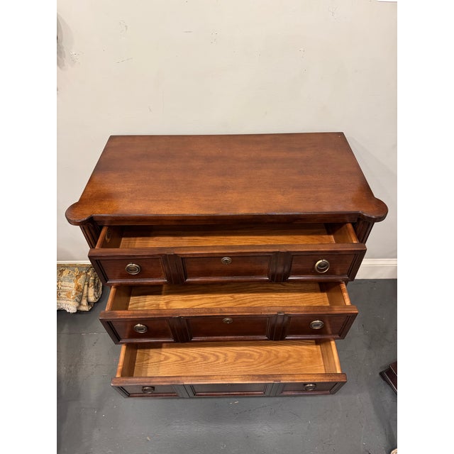 Wood Late 20th Century CTH Sherill Occasional Louis XVI Style Entry Chest For Sale - Image 7 of 8