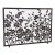 Gold Rubbed Black Lacey Floral Fireplace Screen For Sale