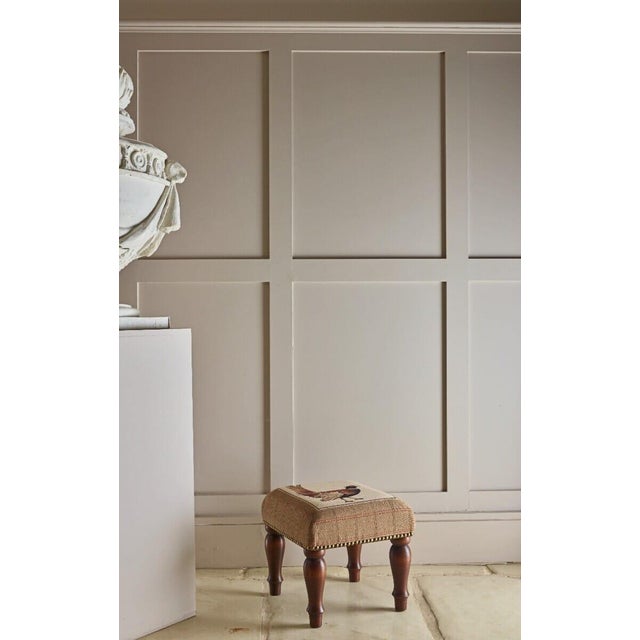 This striking and versatile medium sized stool is a welcome addition to any home decor. Featuring hand polished solid...