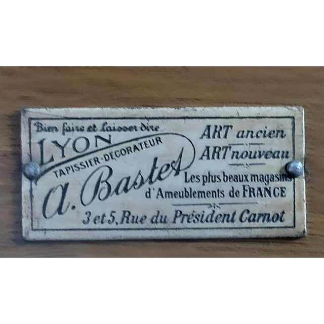 Brown Louis XVI Style Bookcase in Wood For Sale - Image 8 of 9