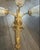 Very heavy quality wall scones. Each sconce weighs approximately 8lbs. No bulbs will be included. There is wiring on the...