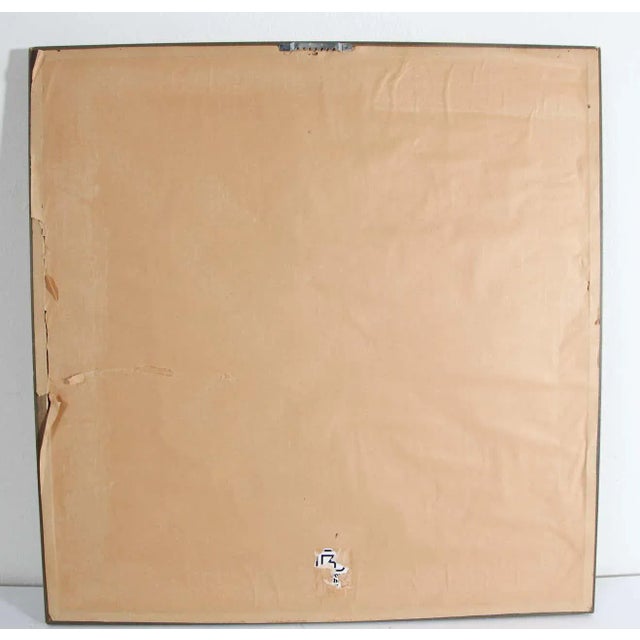 Charcoal Vintage Thai Temple Charcoal Rubbing on Rice Paper For Sale - Image 8 of 13