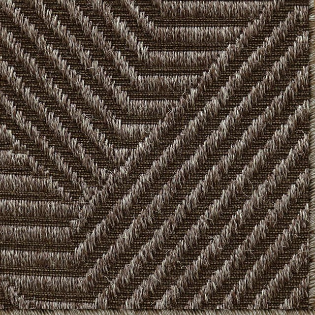 Casa Cosima Natural Rugs Jazz Pewter 100% Sisal Rug 3' x 5' For Sale