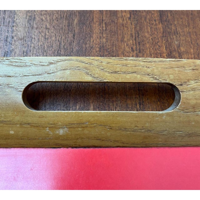 Wood Mid-Century Wooden Tray, 1960s For Sale - Image 7 of 16