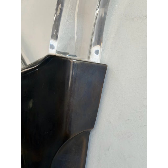 1970s Antelope Head Light Sculptures - a Pair For Sale - Image 17 of 18