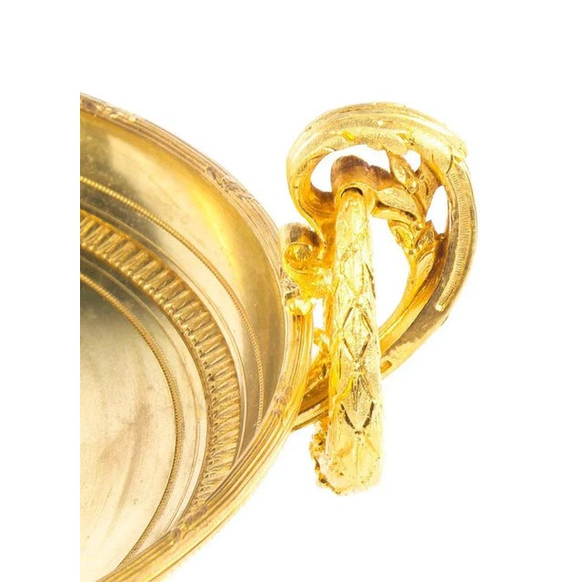 19th Century French Ormolu Tazza For Sale - Image 6 of 14
