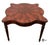 Vintage Henredon Regency Style Flame Mahogany Scalloped Extension Dining Table For Sale In Greensboro - Image 6 of 12