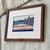 Contemporary Contemporary Semi-Abstract​ Mixed Media Nautical Sailcloth Landscape​ - By JJ-Hogan | the Power of Presence, Framed For Sale - Image 3 of 9
