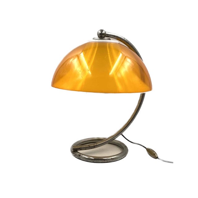 Space Age Yellow Table Lamp, France, 1960s For Sale - Image 18 of 18