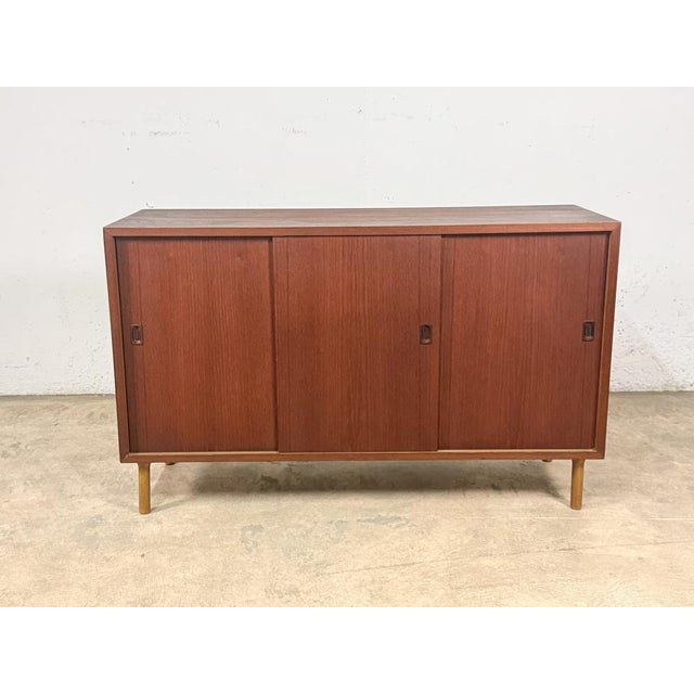 Chest of Drawers in Teak by Kajsa & Nils Nisse Strinning for String, 1960s, in Good conditions. Designed 1960 to 1969