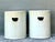 Vintage Glazed Ceramic Cylinder Garden Stools - A Pair For Sale - Image 11 of 12