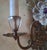 1920s French Regency Crystal Floral Wall Sconce Attributed to Maison Bagues For Sale - Image 12 of 18
